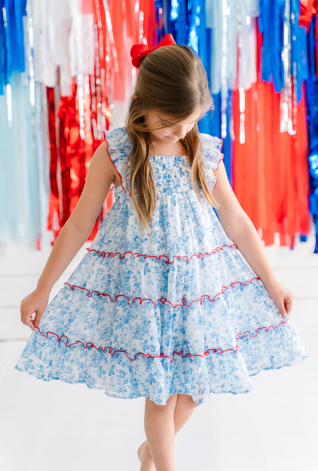Brielle Dress - American Bluebell