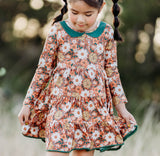 Annistyn Knit Dress - Sunny Spice Garden