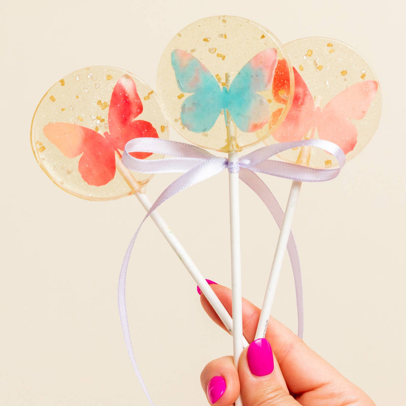 Butterfly Spring Lollipops
