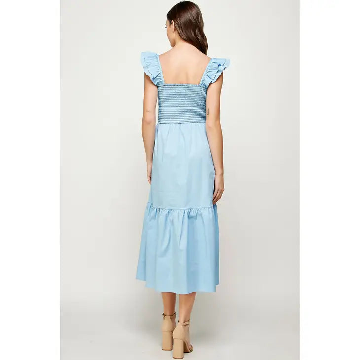 Women's Strut & Bolt Smocked Dress | Chambray