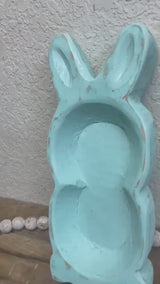 XL Antique Bunny Dough Bowl | Easter (Final Sale)