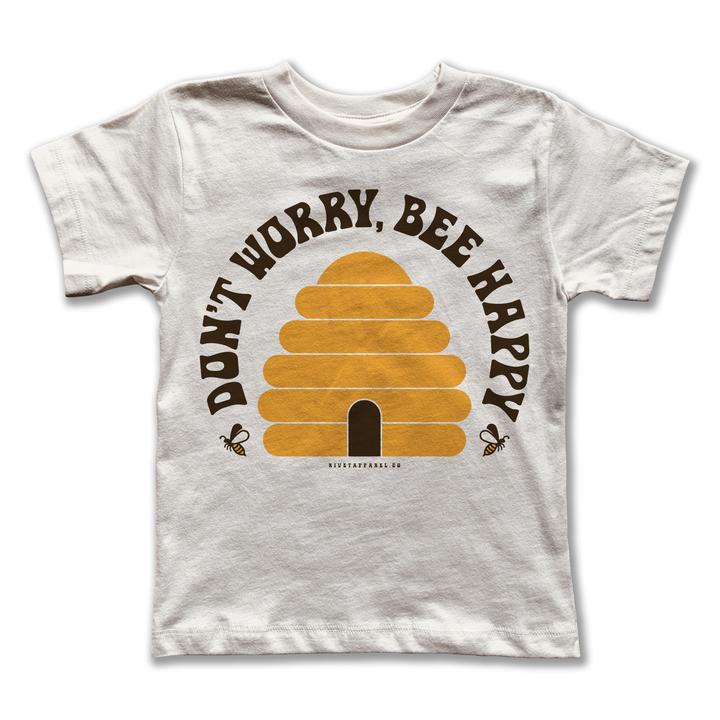 Don't Worry Bee Happy Tee - Vintage Style