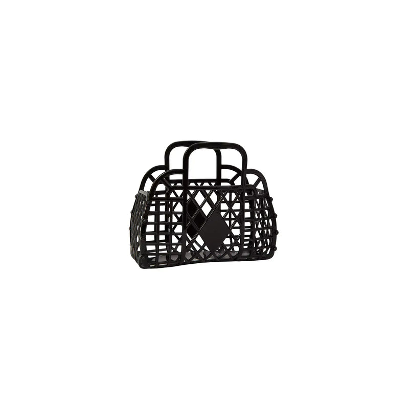 Retro Basket Jelly Bag - Black