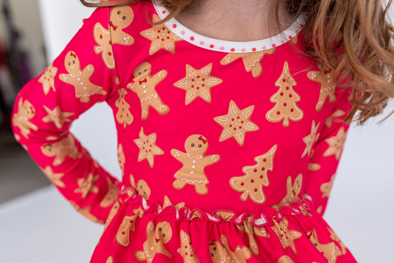 Myra Knit Dress - Gingerbread