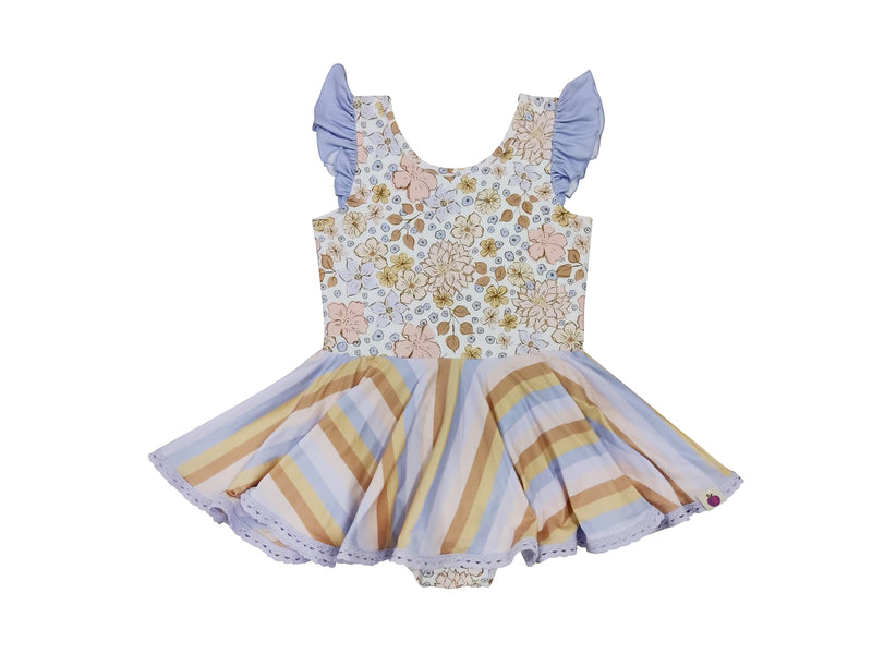 Farrah Leotard - Iris Bouquet