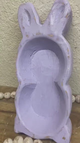 XL Antique Bunny Dough Bowl | Easter (Final Sale)