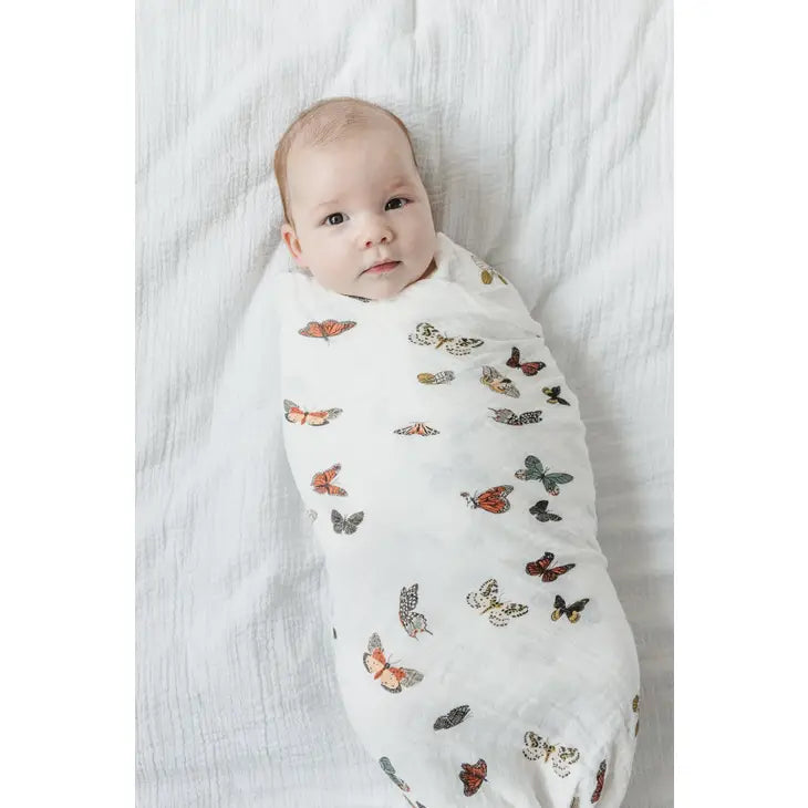 Cottage Kids Butterfly Migration Swaddle
