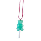Kid's Pop Cutie Gummy Bear Lollipop | Necklace