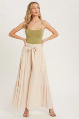 Women's Bluivy Tiered Flowy Wide-leg Pants | Shell