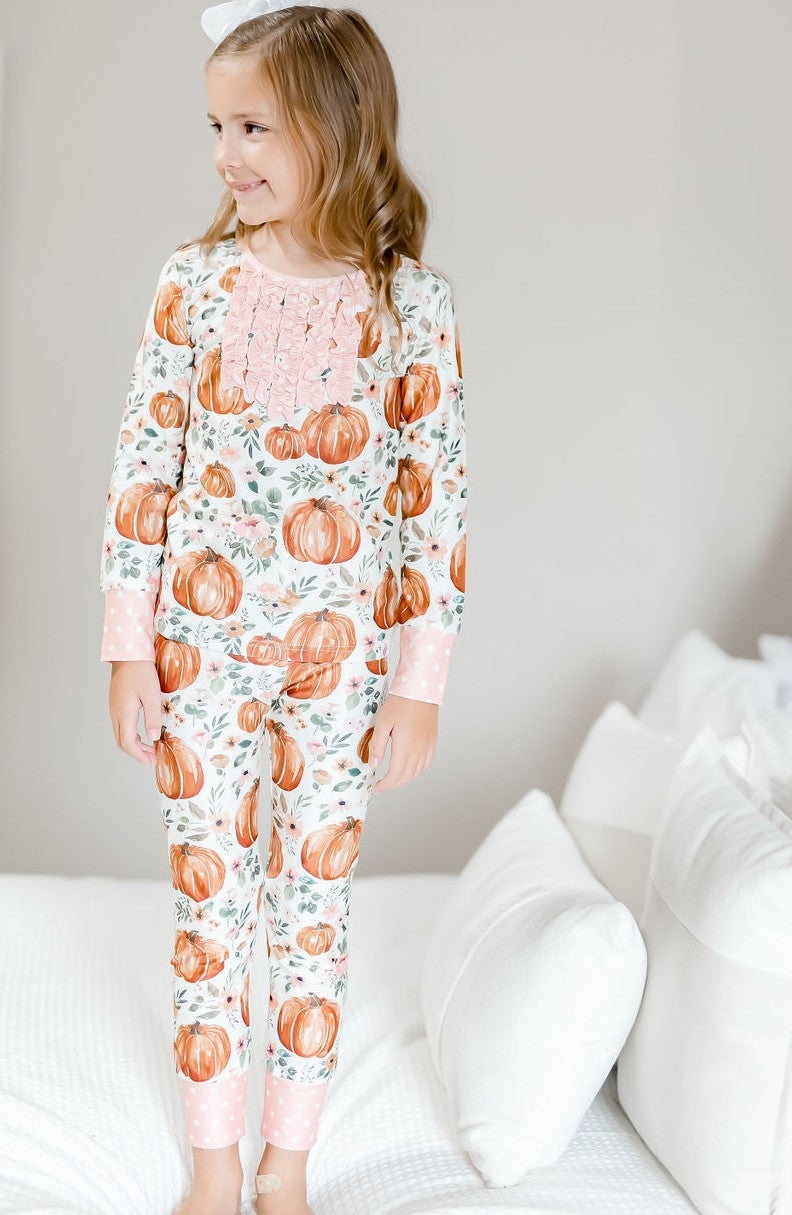 Loungewear Set - Pumpkin Patch (Final Sale)