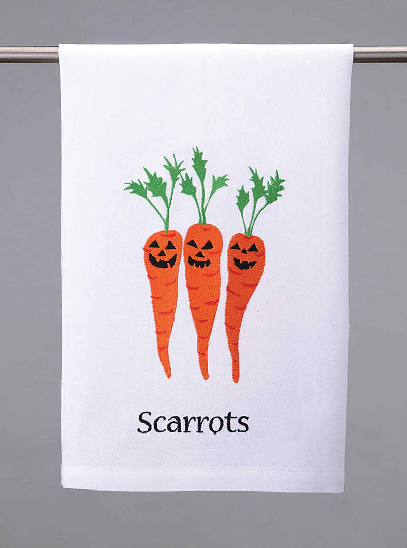 Scarrots Kitchen Towel - Halloween