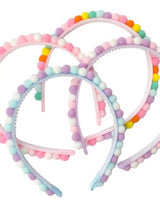 Pom Pom Headband | Pink Party