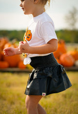Blair Layer Skirt - Faux Leather