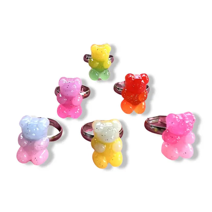 Kid's Pop Cutie Colorful Gummy Bear | Ring