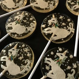 Fondant Enchanted Unicorn Lollipops