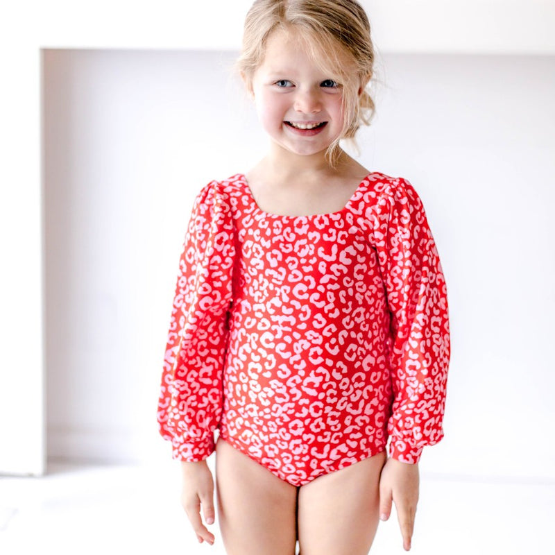 Puff Sleeve Leotard - Wild Love