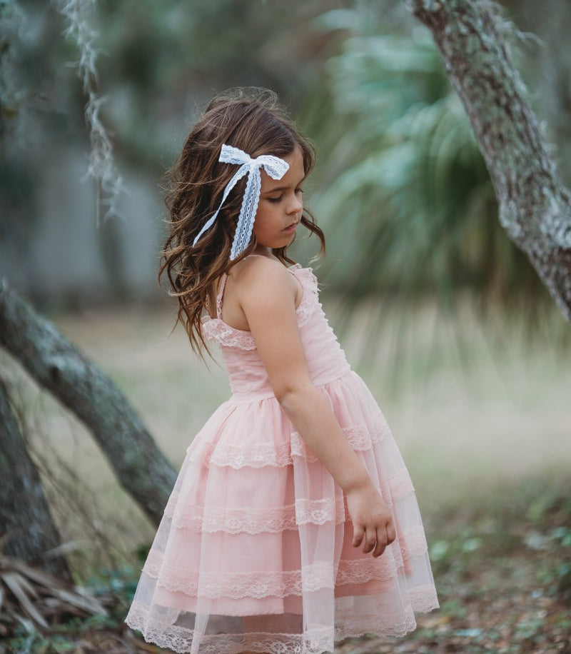 Giana Dress - Rose Buff