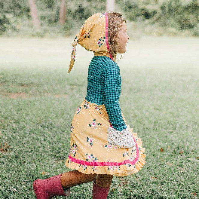 Penelope Knit Dress - Majestic Mustard
