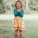 Penelope Knit Dress - Majestic Mustard