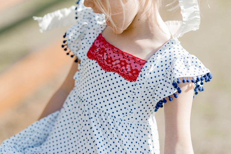 Annistyn Knit Dress - Independence (FINAL SALE)
