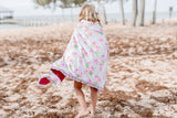 Ruffle Swim Towel - XO