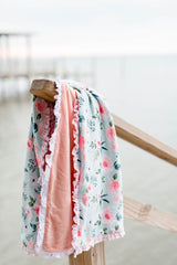 Ruffle Swim Towel - Summer Mint