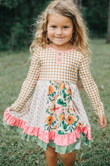 Kate Knit Dress - Happy Harvest