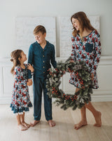 Women's Lounge Gown - Holly Jolly