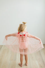 Fairytale Cape - Pink/Red