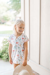 Ruffle Swim Cover - Roar