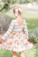 Elara Knit Dress - Pumpkin Patch