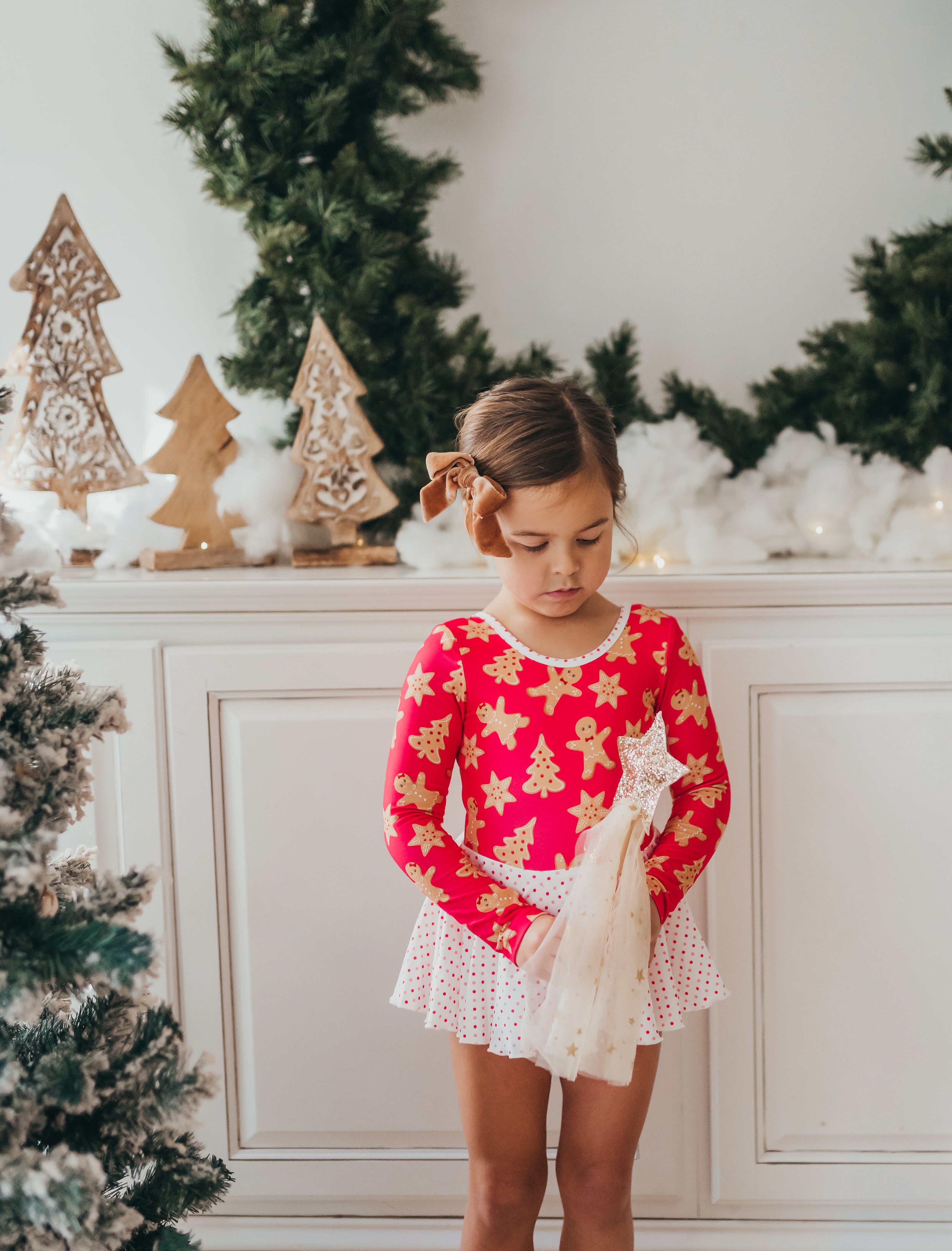 Farrah Leotard - Gingerbread (RUNS SMALL)