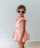 Farrah Leotard - Pink Grapefruit (Runs Small)