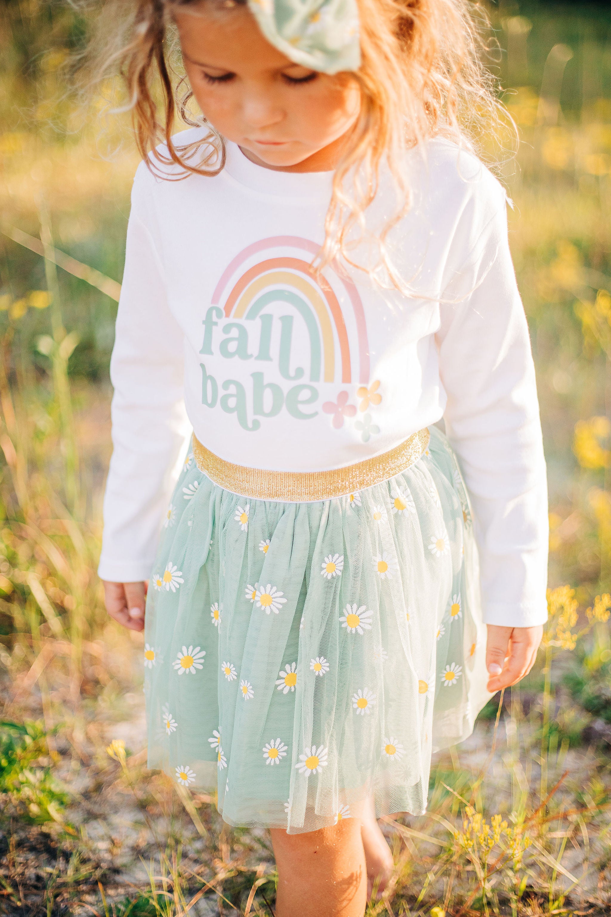 Sweet Wink Long Sleeve Shirt - Fall Babe