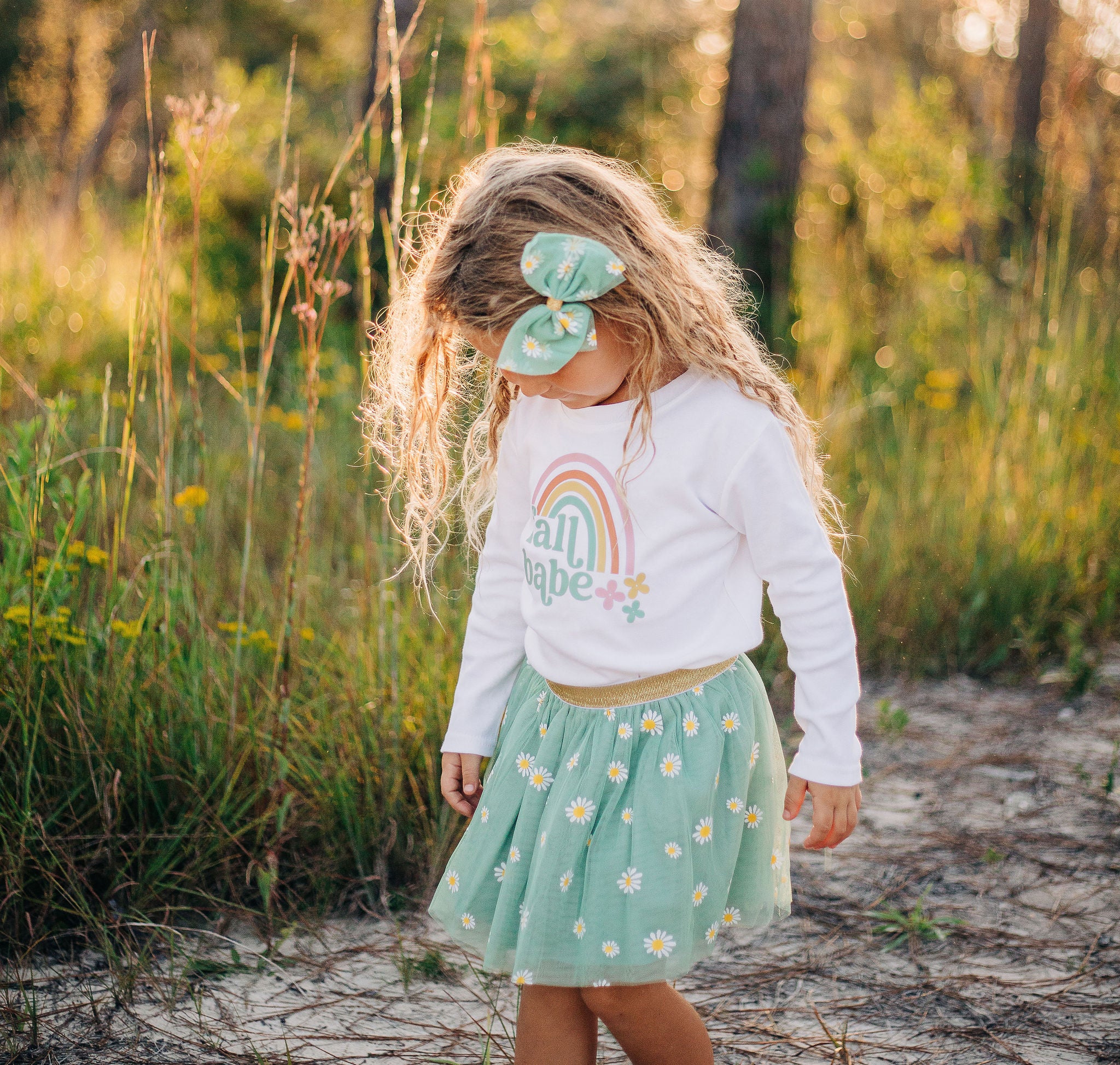 Sweet Wink Long Sleeve Shirt - Fall Babe