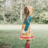 Penelope Knit Dress - Majestic Mustard