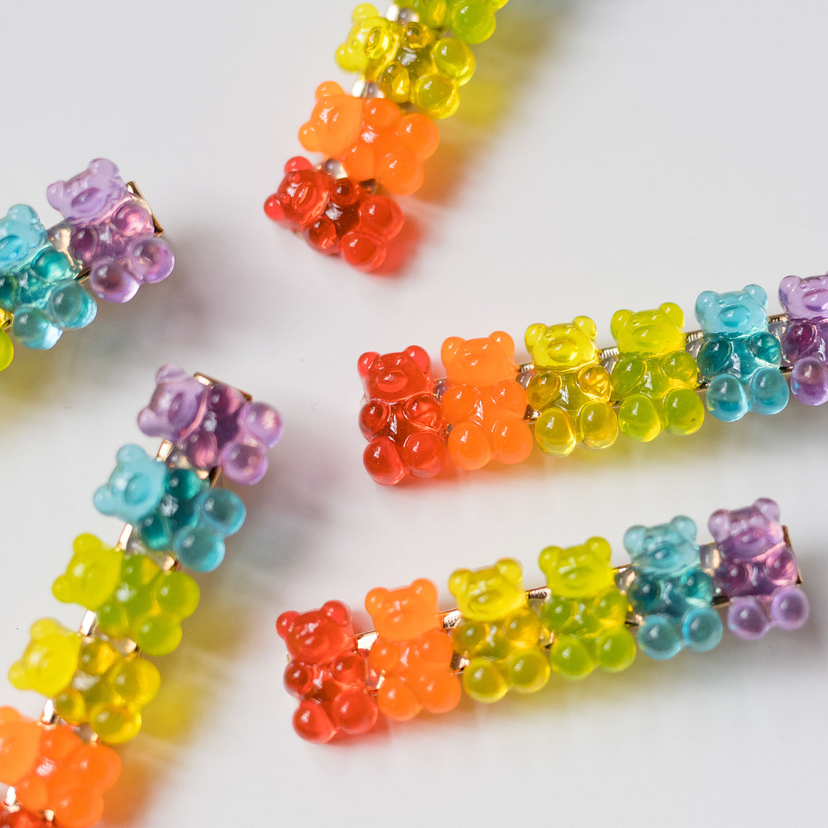 Gummy Bear Hair Clips