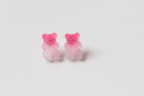 Stud Earrings - Sugar Coated Gummy Bear