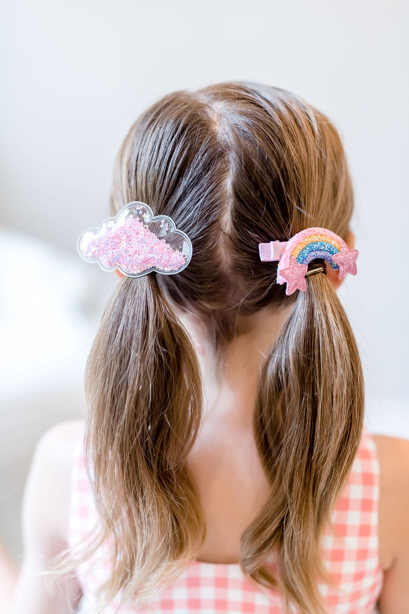 Medium size Hair barrette in Multicolor - Hair barrettes and hair clips