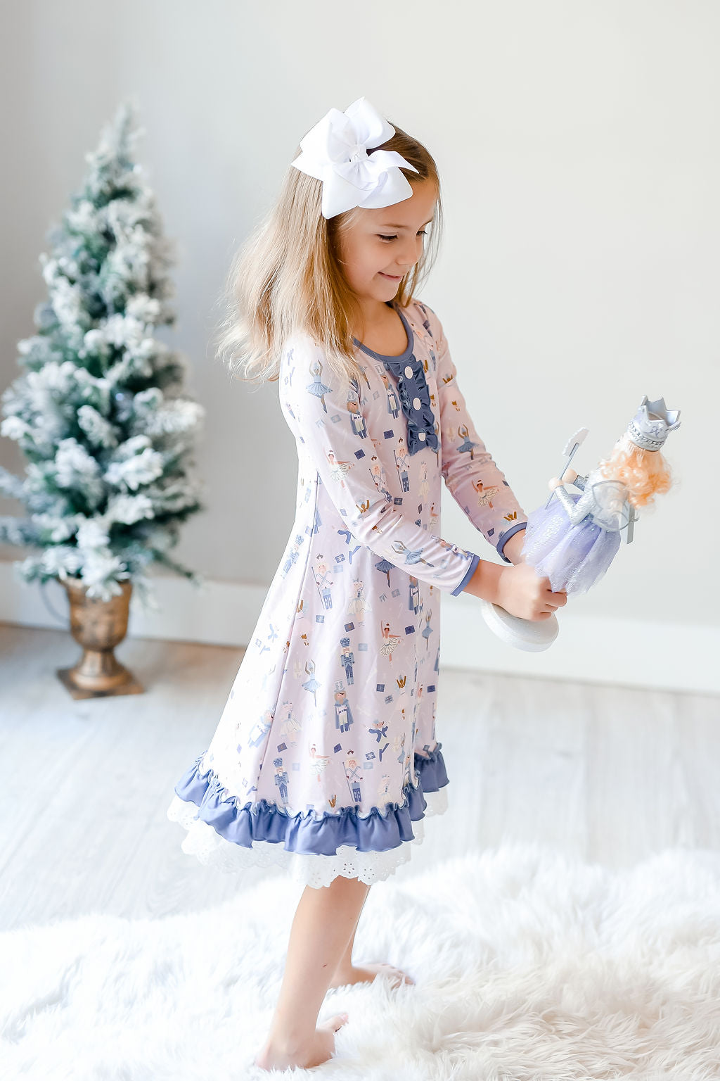 Loungewear Gown - Natty Nutcracker