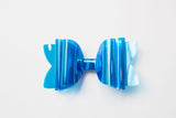JELLIES Waterproof Pool Bow - Holographic Blue