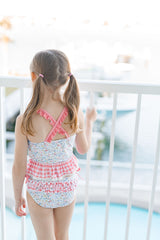 Selah Tankini Swimsuit - Coral Crush