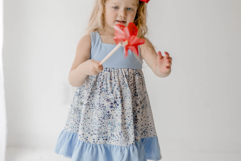 Elara Knit Dress - Star Cluster (FINAL SALE)