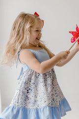 Elara Knit Dress - Star Cluster (FINAL SALE)