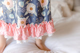 Loungewear Gown - Dove Gray