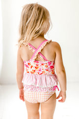 Selah Tankini Swimsuit - Pink Grapefruit