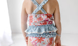 Selah Tankini Swimsuit - Flower Power