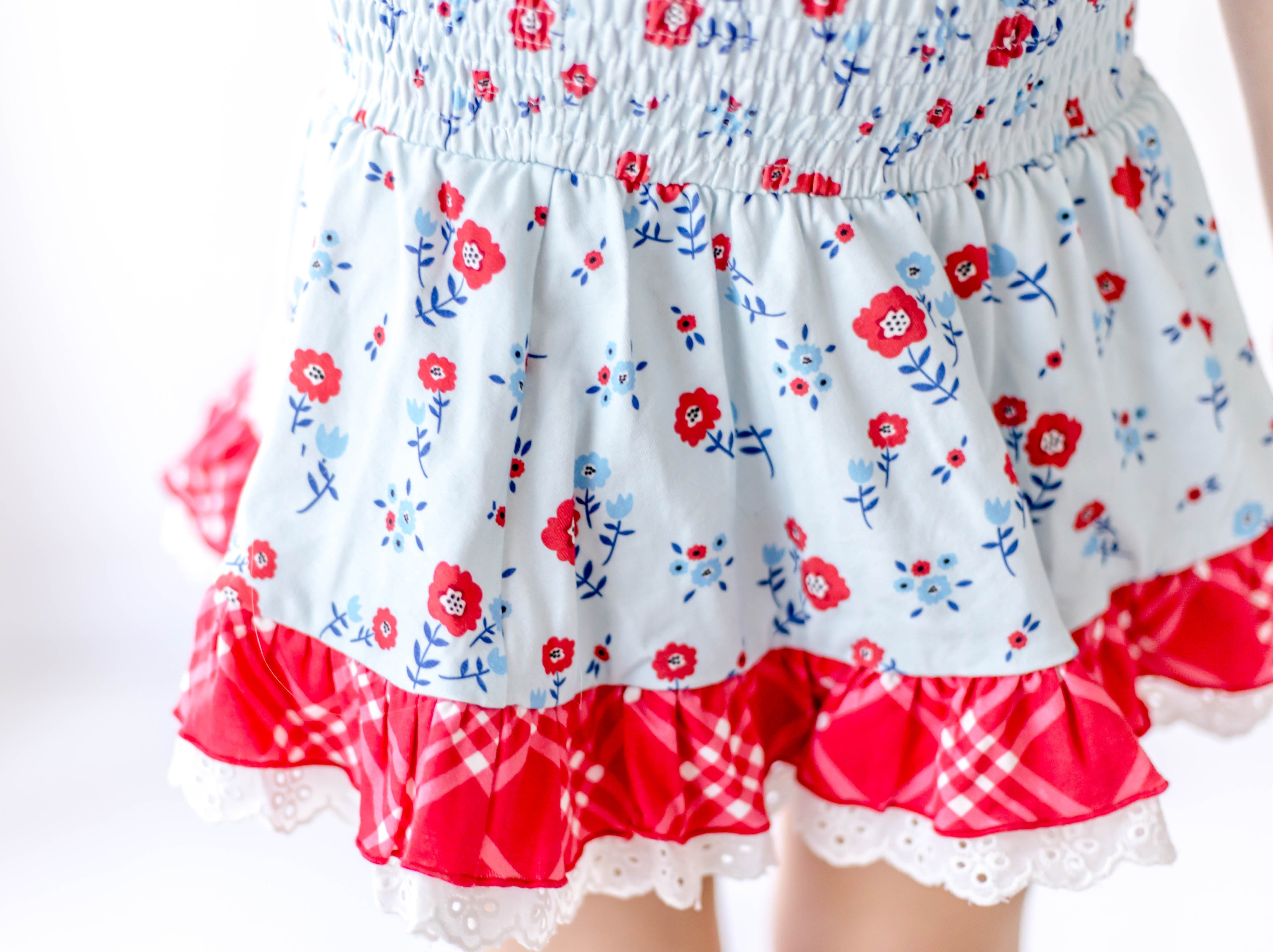 Blair Layer Skirt - Americana