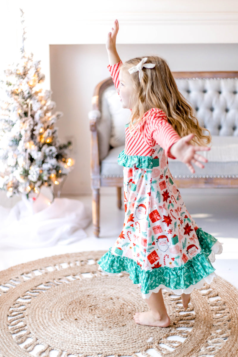 Loungewear Gown - Jingle Bell Rock