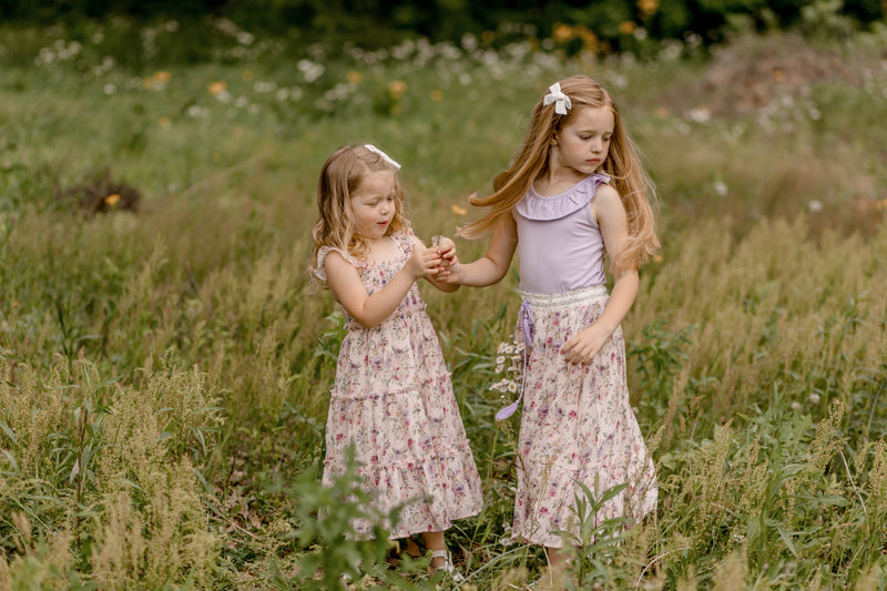 Beth Skirt Set - Violet Breeze